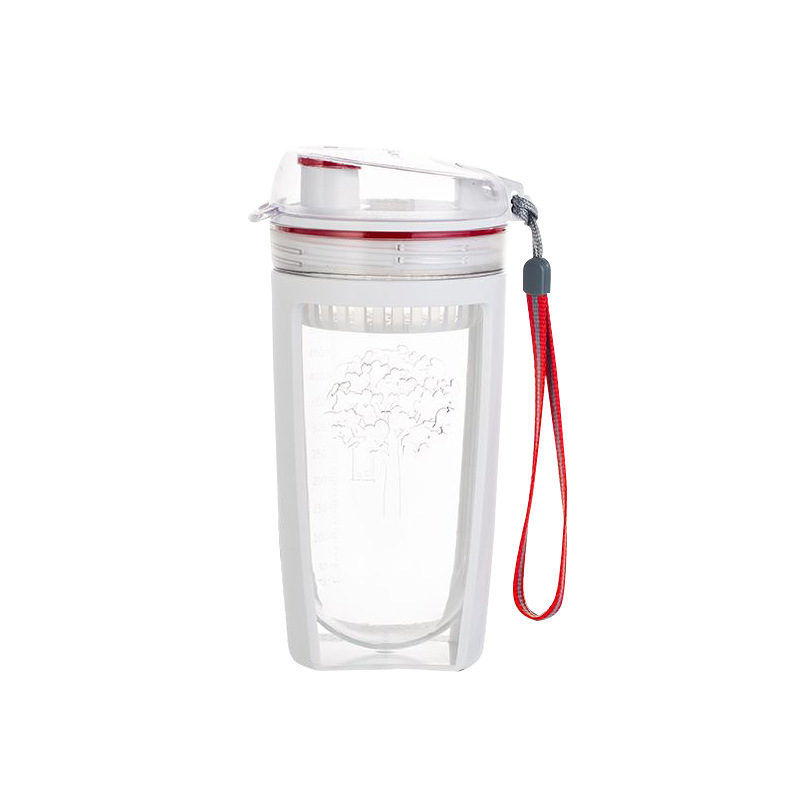 Wholesale Sports Cup Frosted Plastic Cup Tumbler Creative Portable Student Cup Custom Water Bottle Space Cup