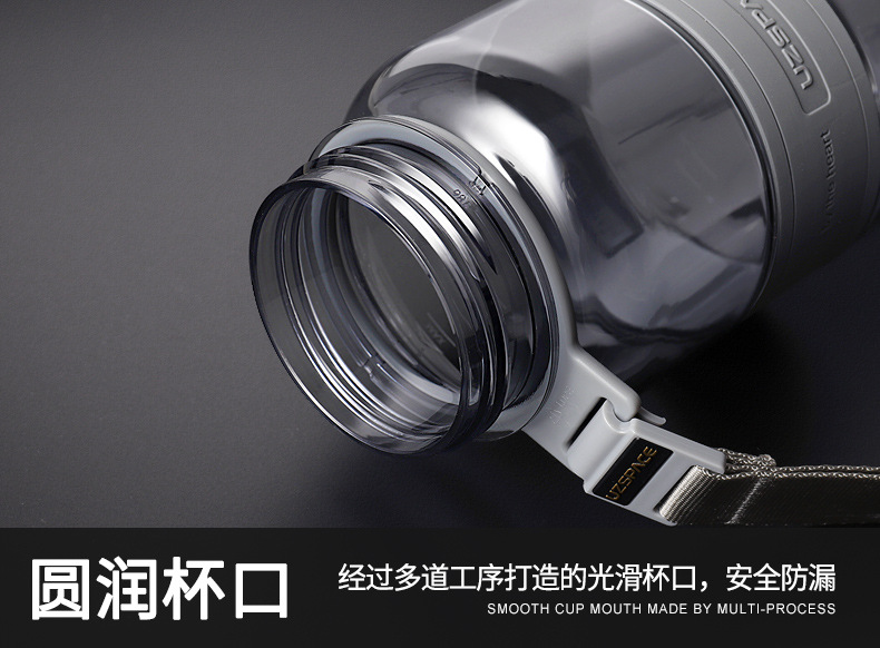 LargeCapacity Cup Plastic 1000Ml Portable DropResistant Male and Female Students Fitness Kettle Outdoor Sports Cup LargeCapacity Cup Plastic 1000Ml Portable DropResistant Male and Female Students Fitness Kettle Outdoor Sports Cup