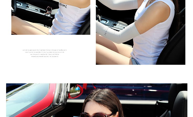 Summer hot ice sleeve sun protection sleeve UV protection outdoor UV thin cool sleeve Summer hot ice sleeve sun protection sleeve UV protection outdoor UV thin cool sleeve