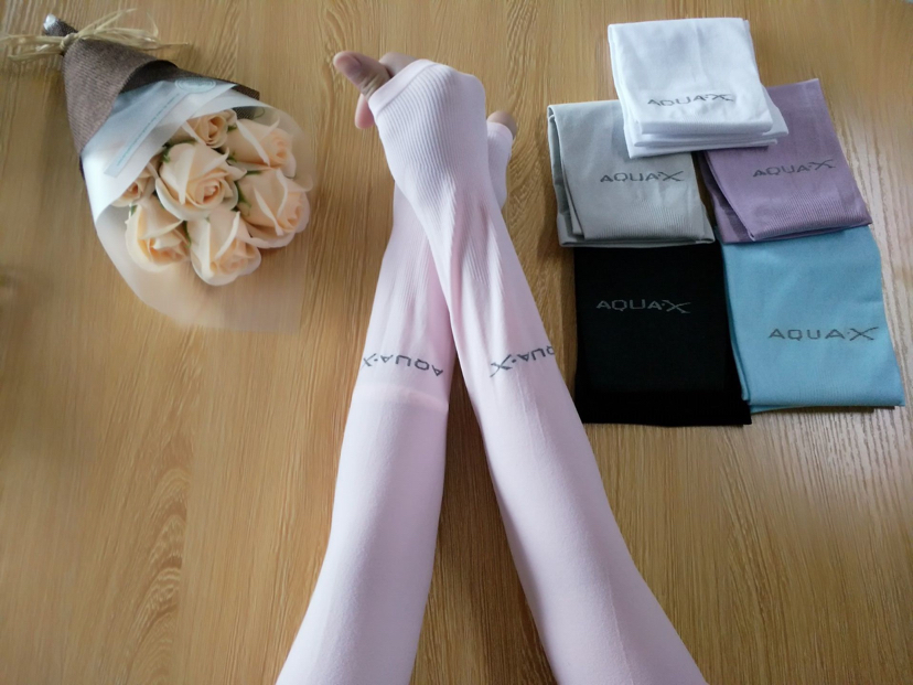 Korean version summer ice sleeve sun protection sleeve run men cycling gloves outdoor thin ice silk ice sleeve woman