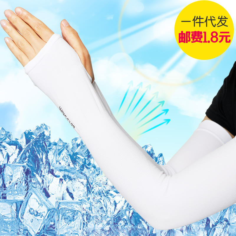 Sun Protection Oversleeves Hand Oversleeves Arm Guard Cooling Viscose Fiber Ice Sleeve Female Gloves Manufacturer
