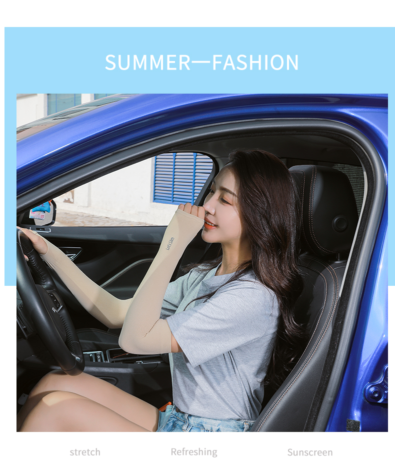 Ice sleeve sleeve women Ice sleeve men sleeve Ice cool summer sleeve driving Ice sleeve arm guard for men and women