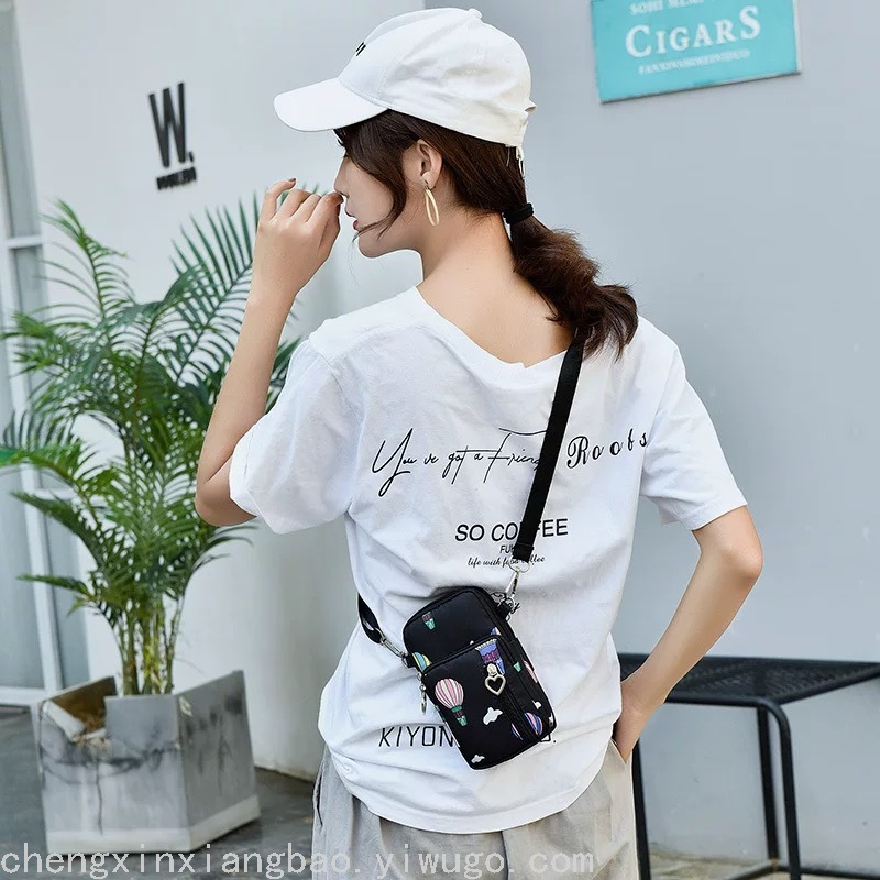 Wholesale Mobile Phone Bag Female Crossbody New Coin Purse Korean Mini Small Bag Three-Pull Bag Sports Arm Bag Halter Wholesale Mobile Phone Bag Female Crossbody New Coin Purse Korean Mini Small Bag Three-Pull Bag Sports Arm Bag Halter