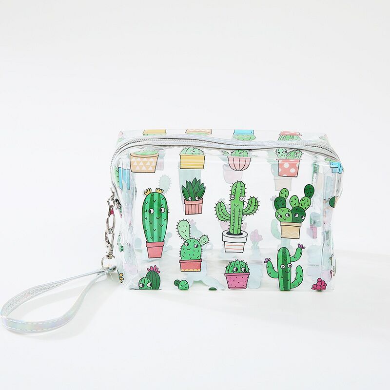 2019 cartoon transparent makeup bag arm-held flamingo transparent wash bag ladies transparent pillow bag 2019 cartoon transparent makeup bag arm-held flamingo transparent wash bag ladies transparent pillow bag
