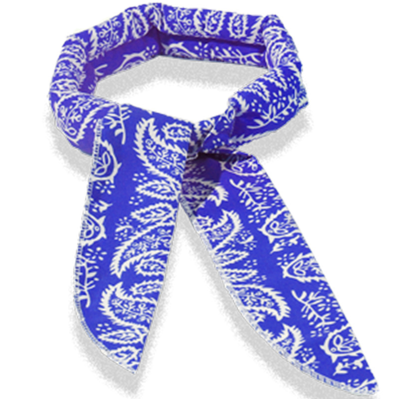 Amazon Cross-Border Leaves Small Iced Towel Ice-Cold Towel Summer Cooling Ice Towel Sports Scarf Pet Iced Towel