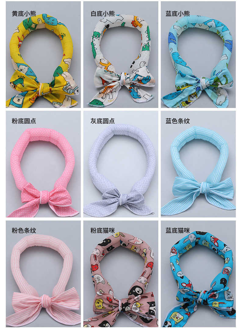 Amazon Cross-Border Leaves Small Iced Towel Ice-Cold Towel Summer Cooling Ice Towel Sports Scarf Pet Iced Towel