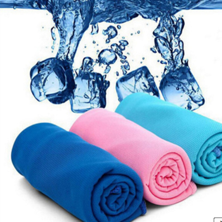 Cold Feeling Towel Outdoor Sports Cooling Ice-Cold Towel Cool Towel Sweat-Wiping Stall Hot Sale Supply