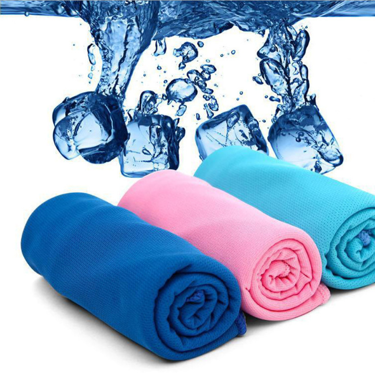 Cold Feeling Towel Outdoor Sports Cooling Ice-Cold Towel Cool Towel Sweat-Wiping Stall Hot Sale Supply