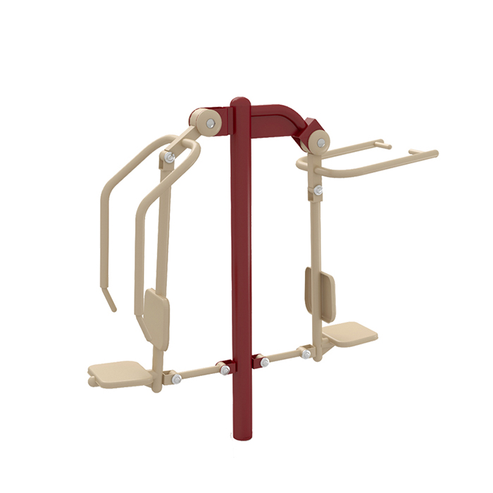 New national standard outdoor path area fitness equipment walking machine riding machine push-pull machine
