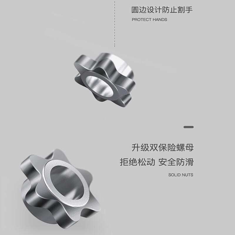 Double brand hardcover box dumbbell electroplating fitness equipment for men household 15 kg, 20 kg