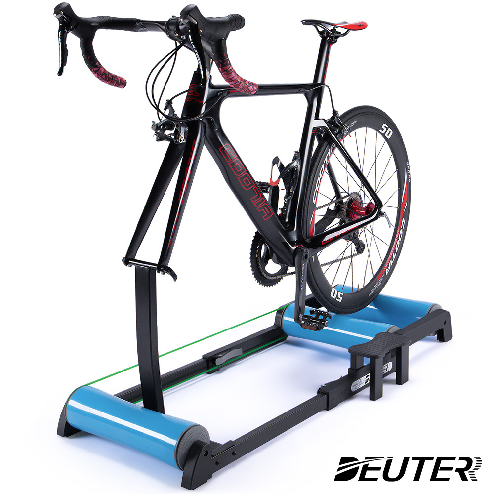 Deuter Roller Bike Trainer Bicycle Training Platform Road Bike Indoor Fitness Equipment Two-in-One Bike Trainer