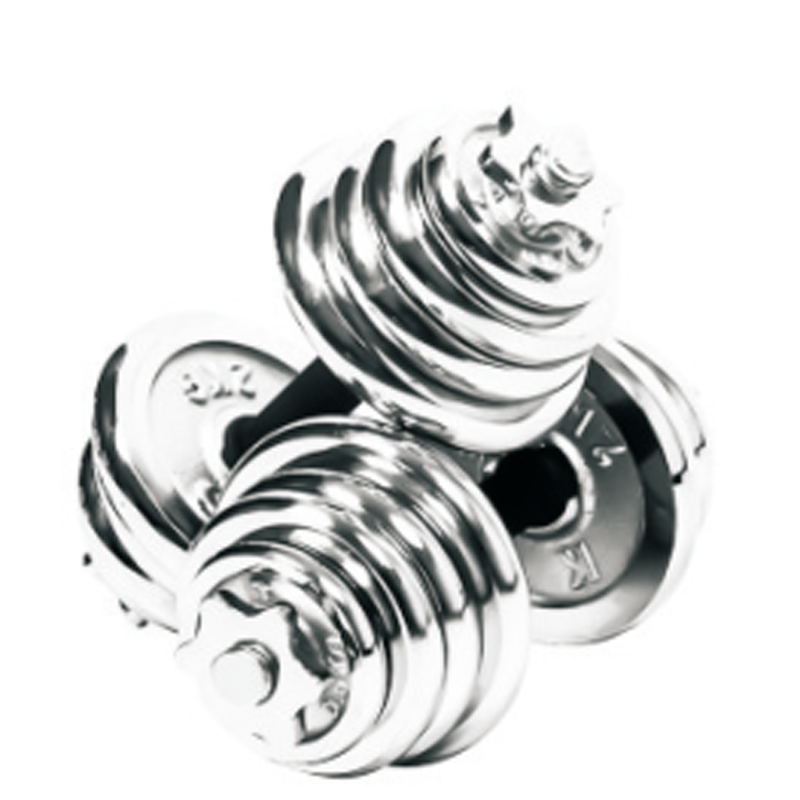 The specification of dumbbell for electroplating of household fitness equipment is 10 ~ 40kg