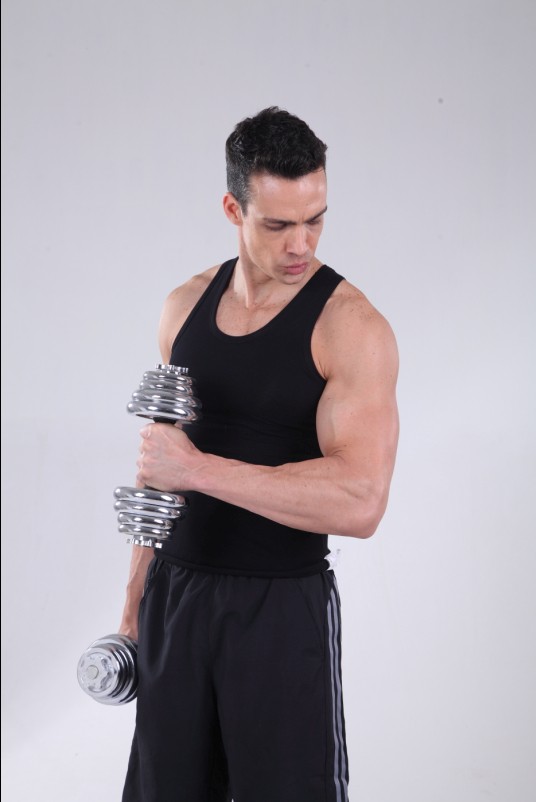 The specification of dumbbell for electroplating of household fitness equipment is 10 ~ 40kg