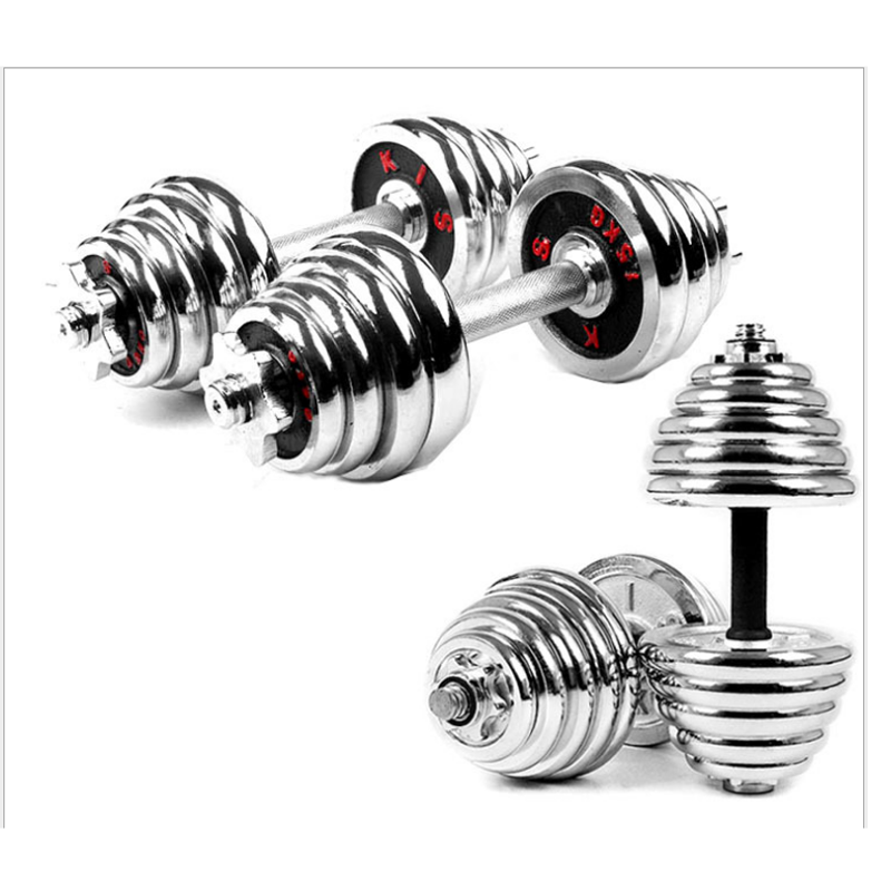 Specification of dumbbell for electroplating of household fitness equipment is 10 ~ 40kg