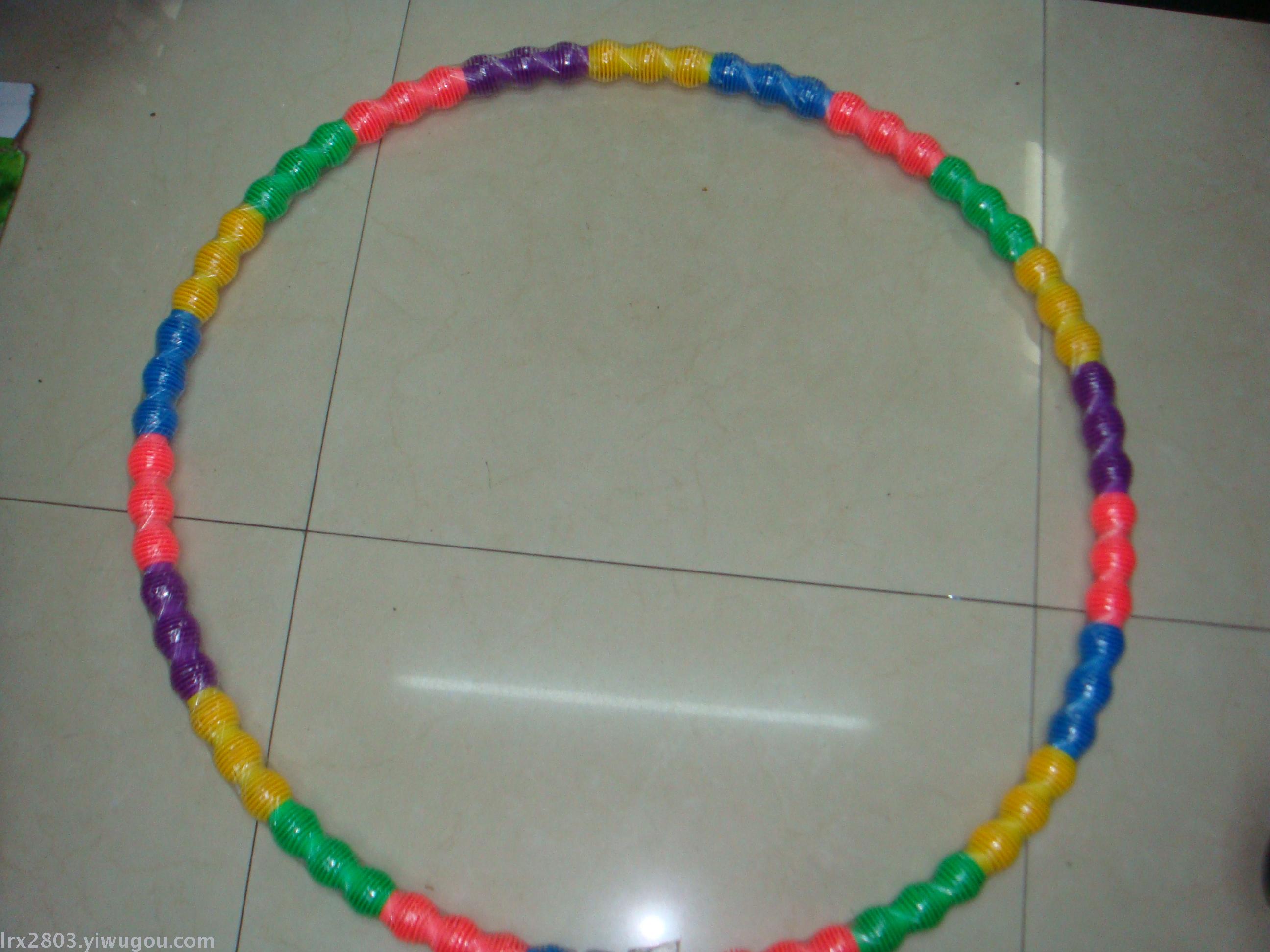 Hula hoop with heavier hula hoop