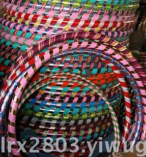 Hula hoop with heavier hula hoop