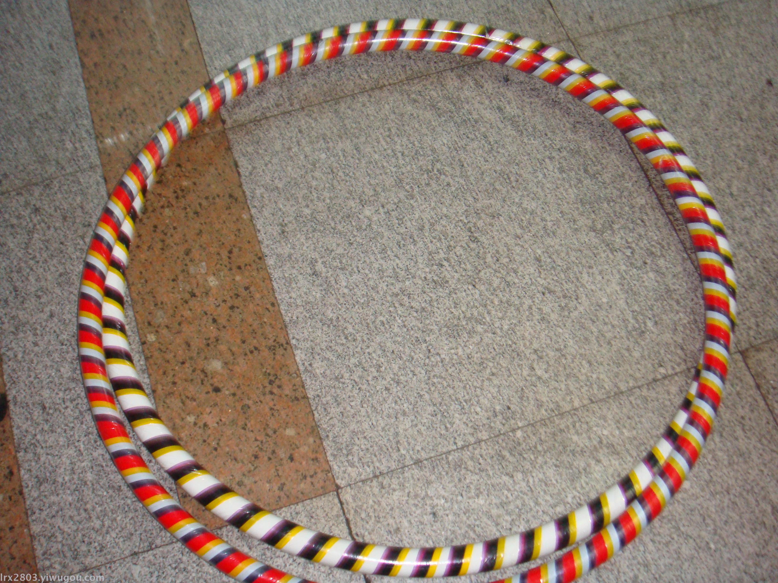 Hula hoop with heavier hula hoop