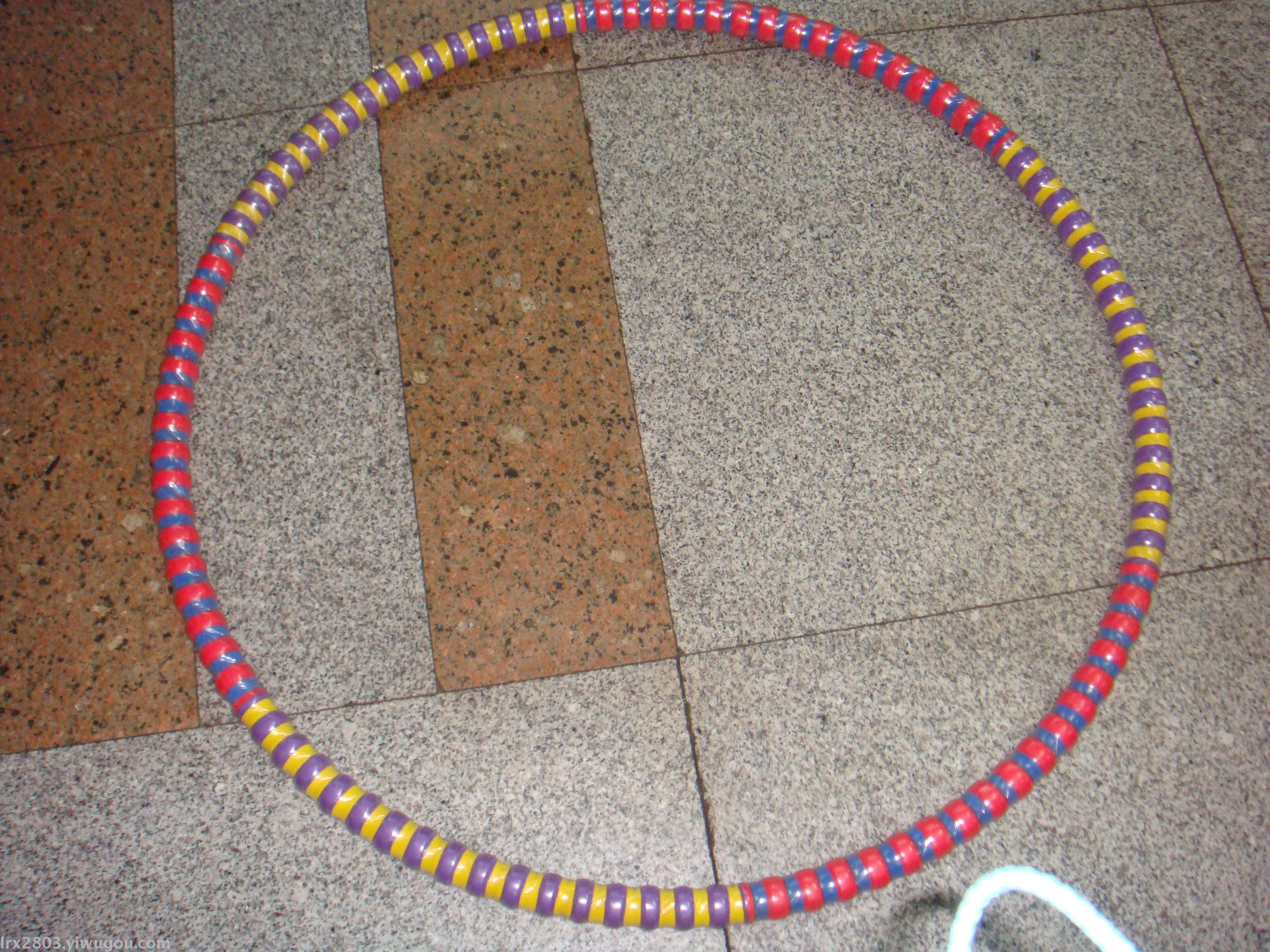 Hula hoop with heavier hula hoop
