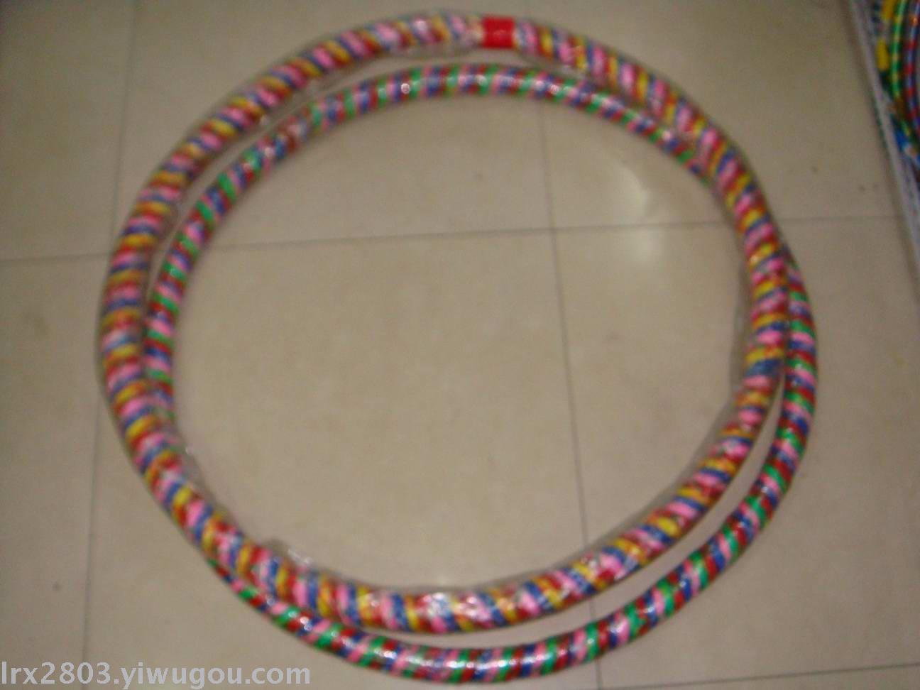 Hula hoop with heavier hula hoop