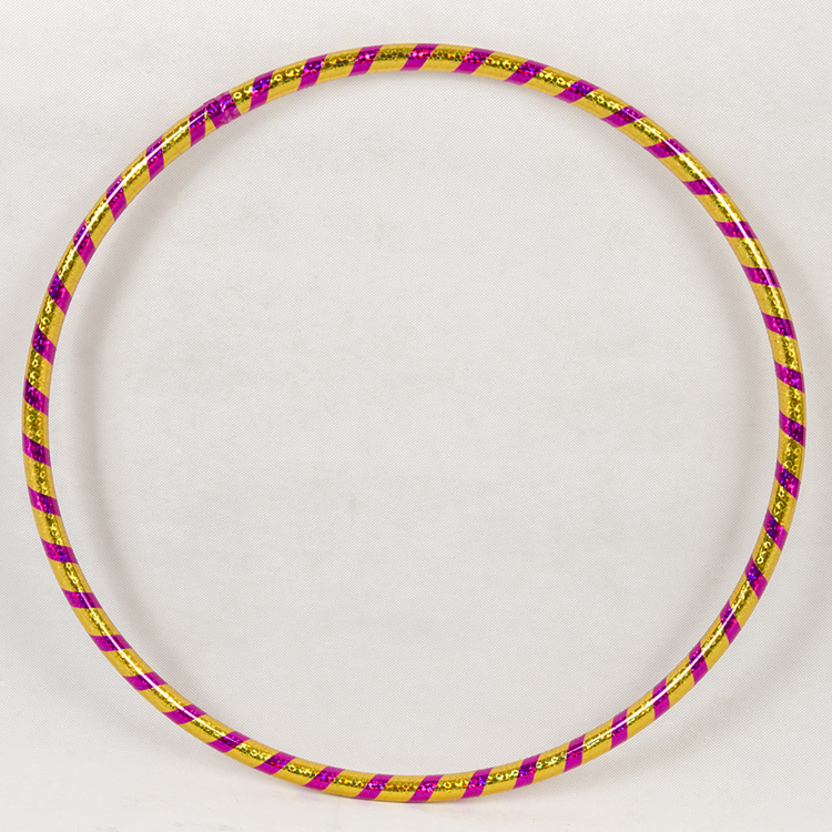 Yi Cai 1.8cm Plastic Tube Two-Color Laser Children&#039;s Hula Hoop Kindergarten Gymnastics Ring