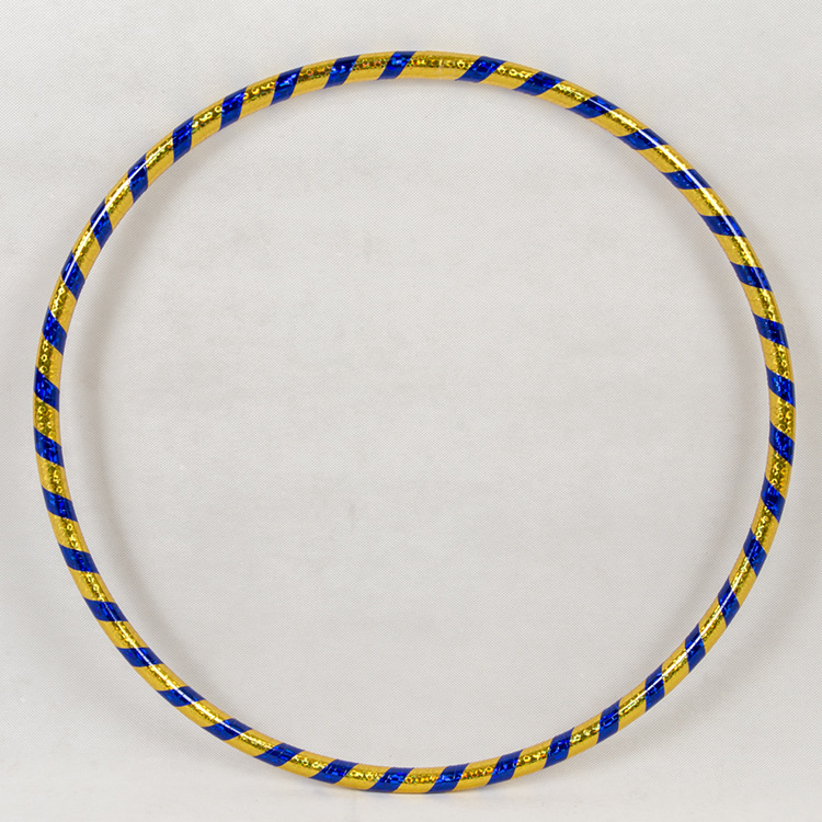 Yi Cai 1.8cm Plastic Tube Two-Color Laser Children&#039;s Hula Hoop Kindergarten Gymnastics Ring