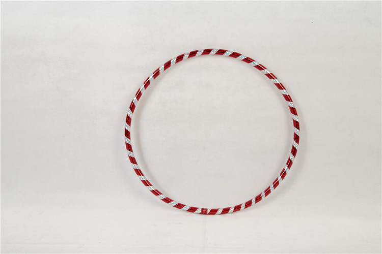 Yi Cai 1.8cm Plastic Tube Two-Color Laser Children's Hula Hoop Kindergarten Gymnastics Ring