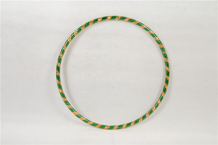 Yi Cai 1.8cm Plastic Tube Two-Color Laser Children's Hula Hoop Kindergarten Gymnastics Ring