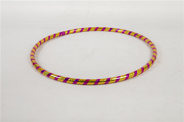 Yi Cai 1.8cm Plastic Tube Two-Color Laser Children's Hula Hoop Kindergarten Gymnastics Ring