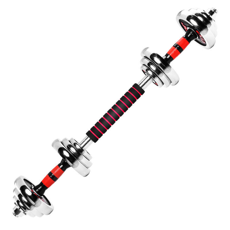 Dumbbell Electroplated Dumbbell suit men&#039;s Barbell combination suit Household exercise equipment