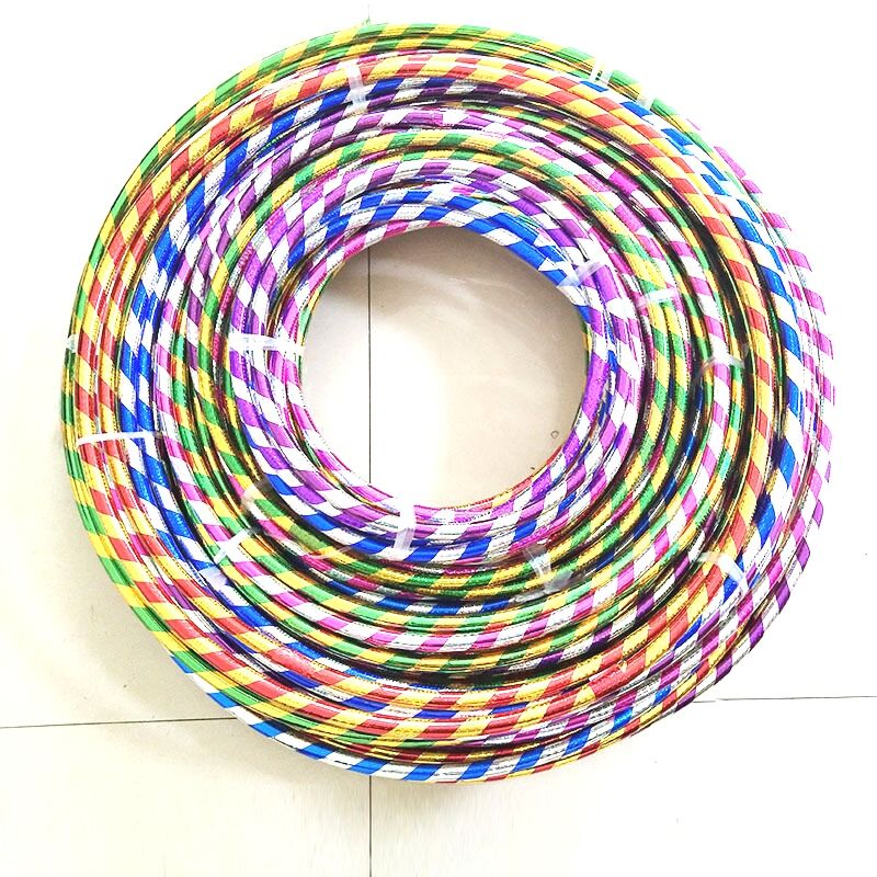 Wholesale Children's Hula Hoop Performance Hula Hoop for Kindergarten Wrapped Laser Hula Hoop
