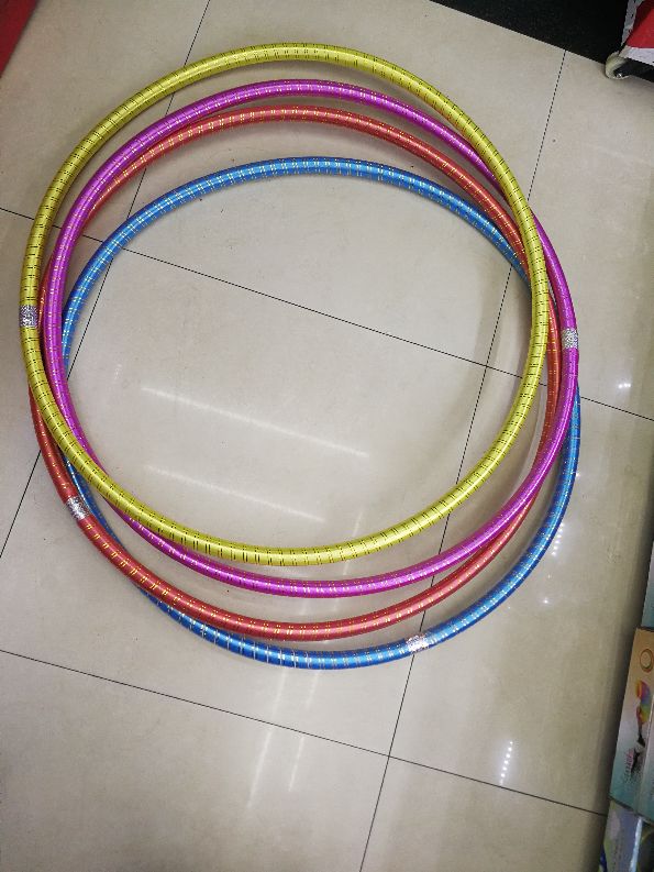 Wholesale Children's Hula Hoop Performance Hula Hoop for Kindergarten Wrapped Laser Hula Hoop