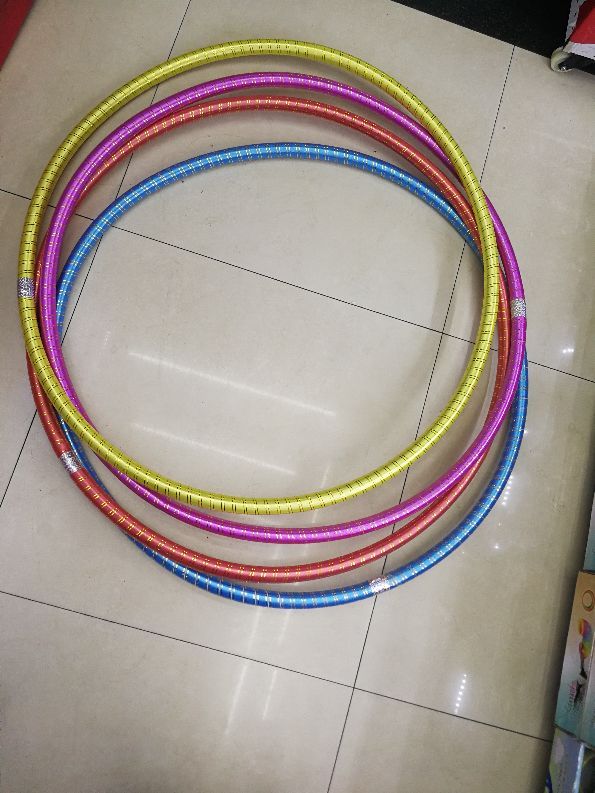 Wholesale Children's Hula Hoop Performance Hula Hoop for Kindergarten Wrapped Laser Hula Hoop