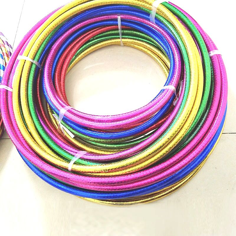 Wholesale Children's Hula Hoop Performance Hula Hoop for Kindergarten Wrapped Laser Hula Hoop