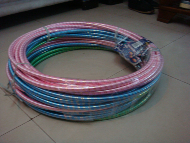 Wholesale Children's Hula Hoop Performance Hula Hoop for Kindergarten Wrapped Laser Hula Hoop