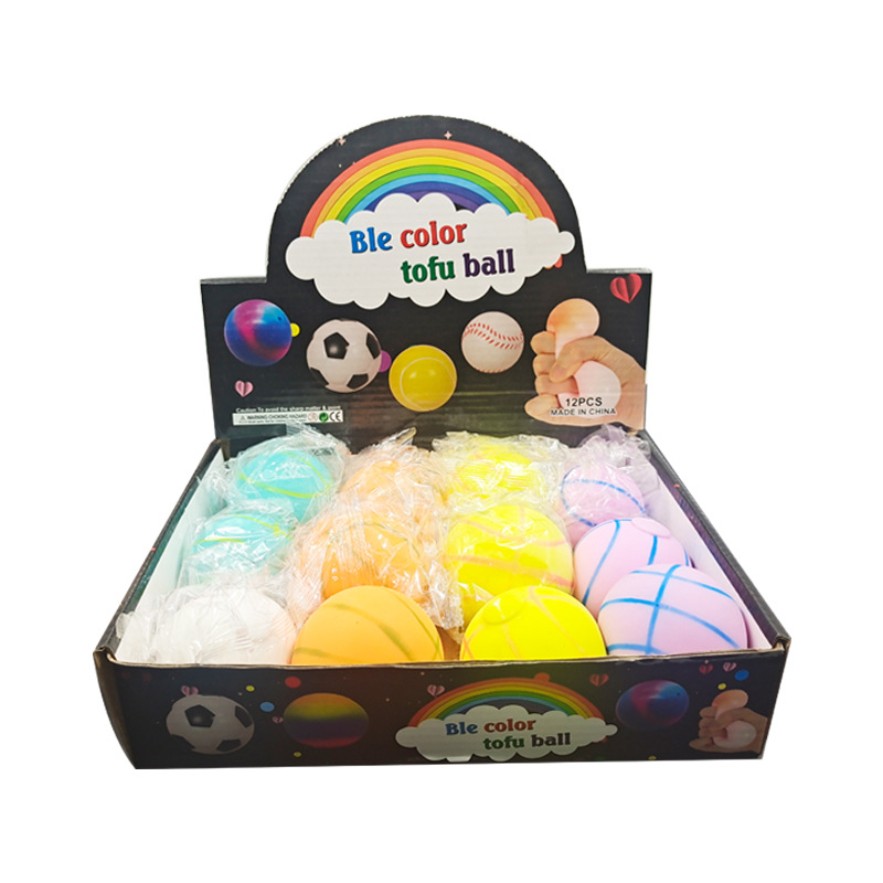 Creative New Exotic Basketball Vent Flour Ball Rugby TPR Decompression Compressable Musical Toy Factory Wholesale Creative New Exotic Basketball Vent Flour Ball Rugby TPR Decompression Compressable Musical Toy Factory Wholesale