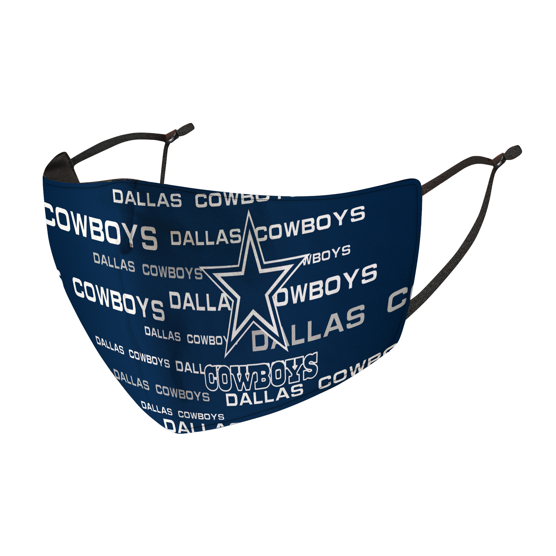 NFL League Rugby Mask Chief Patriot Eagle Cowboy Tiger Steel Man Thin Washable Mask