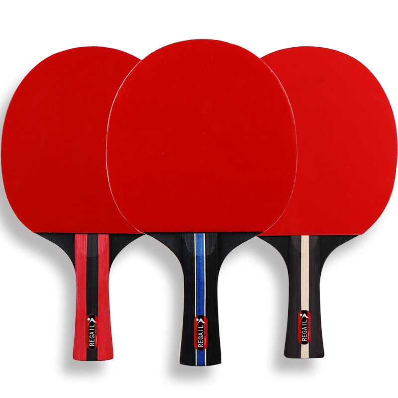Regail Table Tennis Rackets Regail 8026 Series, Two Shots and Three Balls, Training Racket Regail Table Tennis Rackets Regail 8026 Series, Two Shots and Three Balls, Training Racket