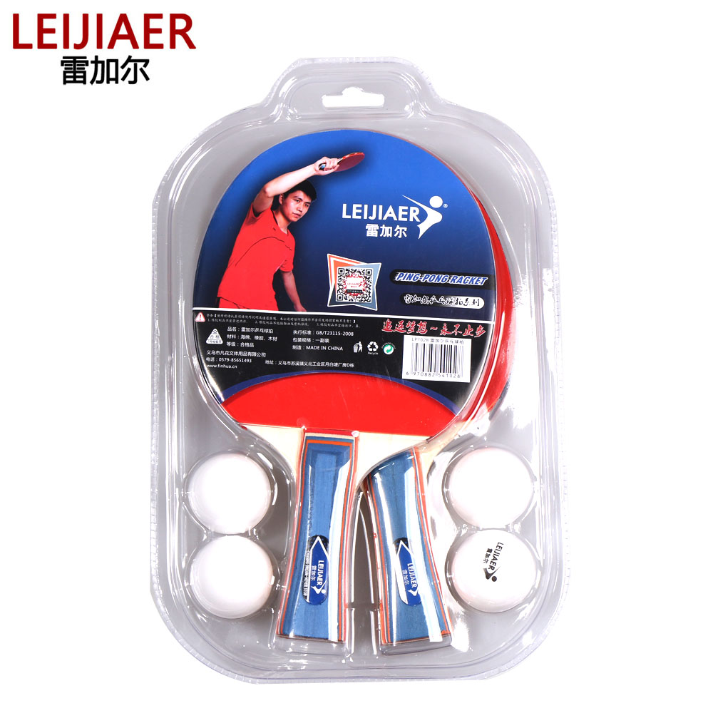 Regail, Leijiaer, Table Tennis Rackets, Shakehand Grip, Direct Shot, 1028