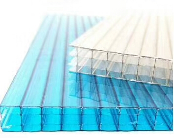 Anyang manufacturers direct multi-layer hollow solar panel greenhouse canopy canopy anti-fog layer 2--20mm