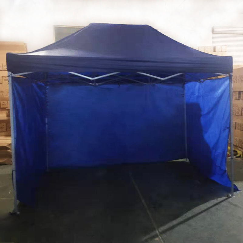 2*3 Outdoor Advertising Tent Four-Corner Bike Shed Four-Leg Collapsible Stall Sunshade Night Market Stall Canopy