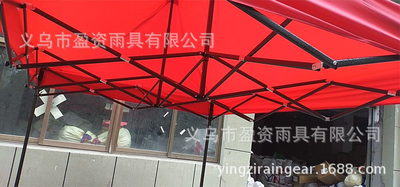 2*3 Outdoor Advertising Tent Four-Corner Bike Shed Four-Leg Collapsible Stall Sunshade Night Market Stall Canopy