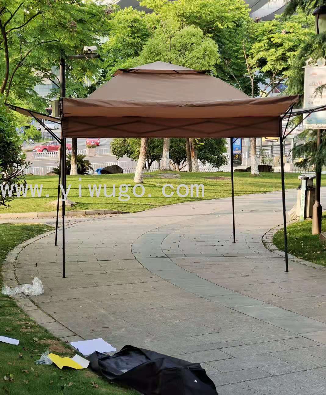 Outdoor Stall Tent Canopy Sunshade Rainproof Four-Leg Folding Canopy Big Umbrella Four-Corner Telescopic Shed Outdoor Stall Tent Canopy Sunshade Rainproof Four-Leg Folding Canopy Big Umbrella Four-Corner Telescopic Shed