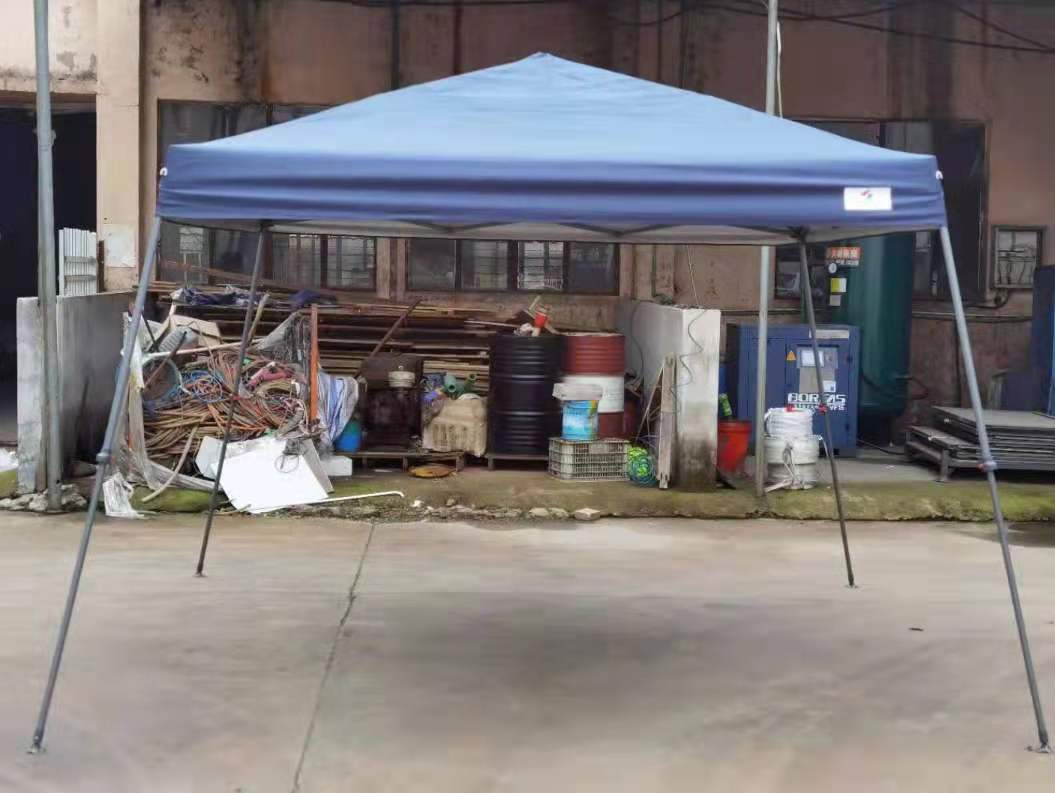 Tail Goods Outdoor Stall Tent Canopy Sunshade Rainproof Four-Leg Folding Canopy Big Umbrella Four-Corner Tent