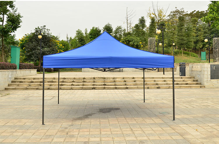 Outdoor Advertising Tent Folding Semi-automatic Tent Stall Four-Corner Tent Canopy Customized Advertising Logo Outdoor Advertising Tent Folding Semi-automatic Tent Stall Four-Corner Tent Canopy Customized Advertising Logo