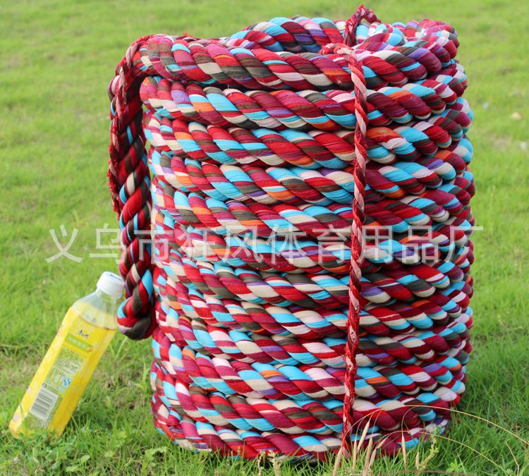 Manufacturers Supply Cotton Cloth Tug of War Rope Game-Specific Rope 15 M 20 M 25 M 30 M Diameter 3.2cm
