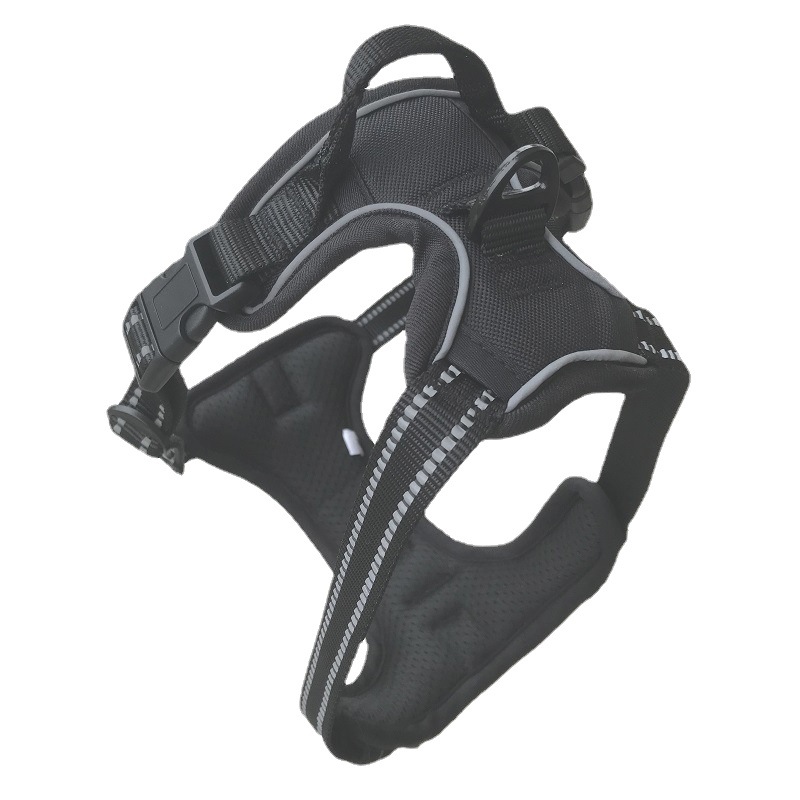 Explosion-Proof Pet Supplies K9 Pet Harness Medium Large Dog Chest Protector Anti-off Dog Hand Holding Rope Chest Strap