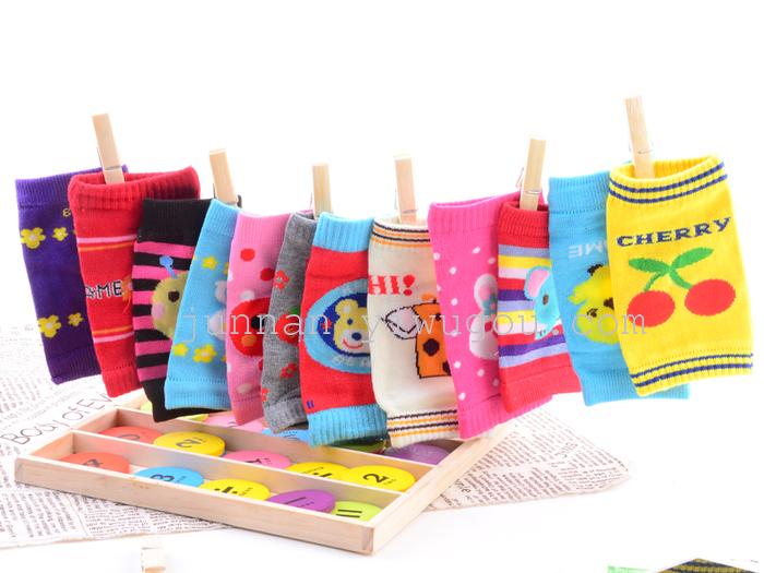 Classic style children knee baby children cute cartoon pattern knee cuff Classic style children knee baby children cute cartoon pattern knee cuff