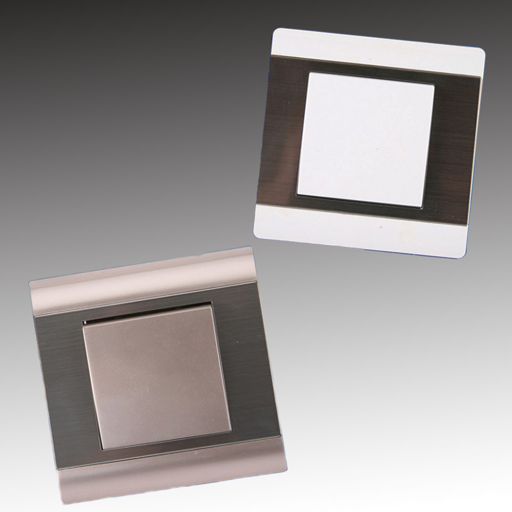 Wall Switch Two-Position Single Control Switch, Double Single Open Seesaw Switch Single Dual-Control Switch, Wholesale
