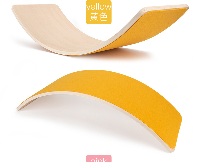 Wooden Children's Early Education Seesaw Bending Board Exercise Balance Board Toy One Product Dropshipping Wooden Children's Early Education Seesaw Bending Board Exercise Balance Board Toy One Product Dropshipping