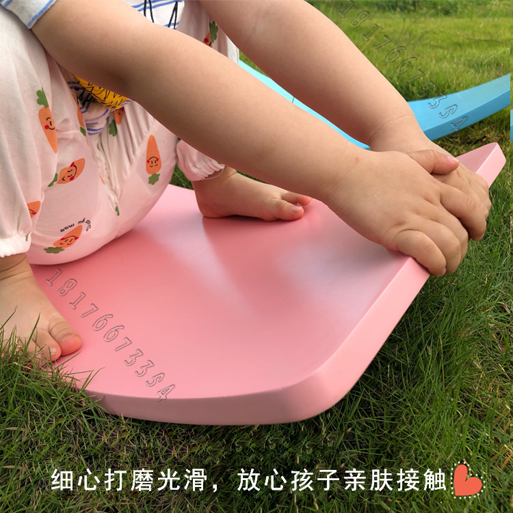 Children&#039;s puzzle Training Seesaw Kindergarten Sports game wooden Balance Board Yoga Balance Board